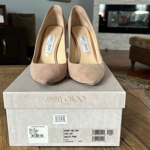 Jimmy Choo Romy 100 Ballet Pink